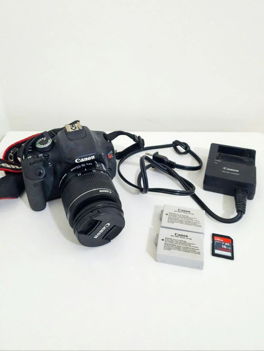 Canon EOS Rebel T3i Digital Camera w/ 18-55mm Lens | Excellent Working Condition